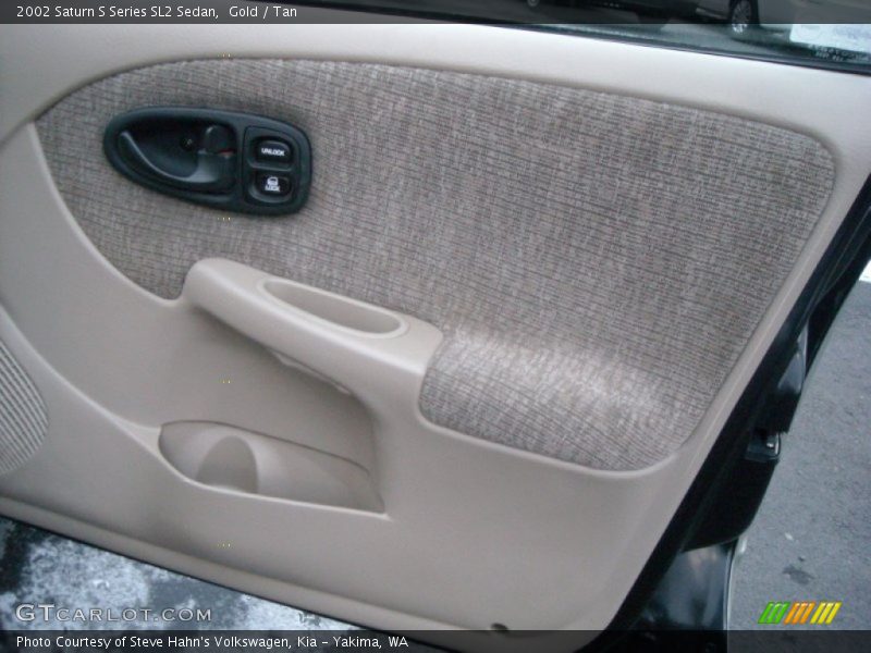 Gold / Tan 2002 Saturn S Series SL2 Sedan