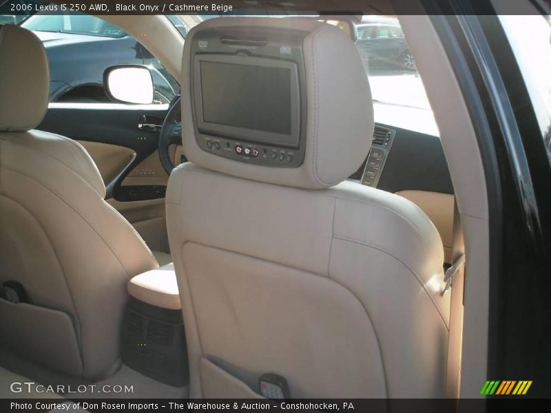 Black Onyx / Cashmere Beige 2006 Lexus IS 250 AWD
