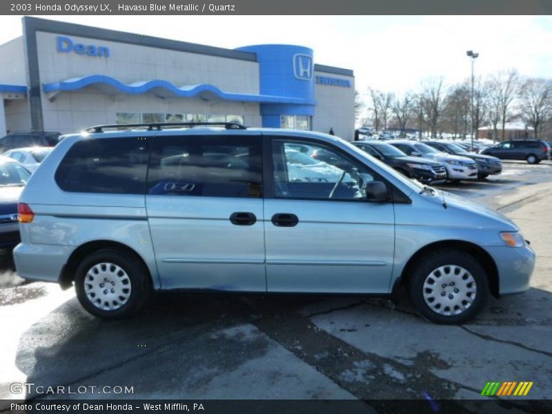 Havasu Blue Metallic / Quartz 2003 Honda Odyssey LX