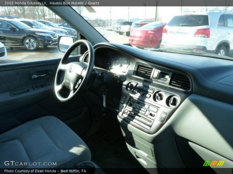 Havasu Blue Metallic / Quartz 2003 Honda Odyssey LX