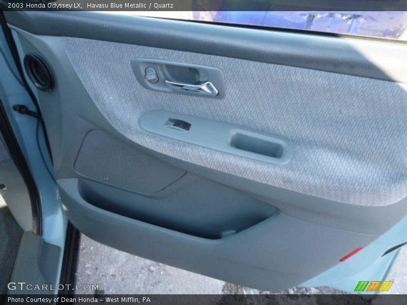 Havasu Blue Metallic / Quartz 2003 Honda Odyssey LX