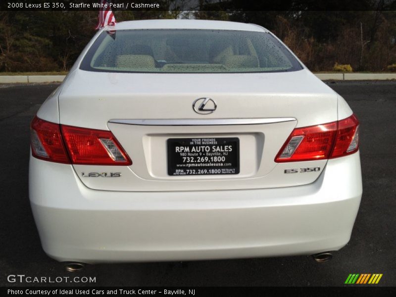 Starfire White Pearl / Cashmere 2008 Lexus ES 350