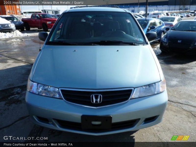 Havasu Blue Metallic / Quartz 2003 Honda Odyssey LX