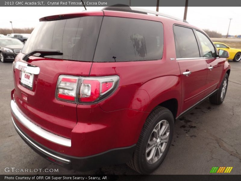 Crystal Red Tintcoat / Cocoa Dune 2013 GMC Acadia SLT