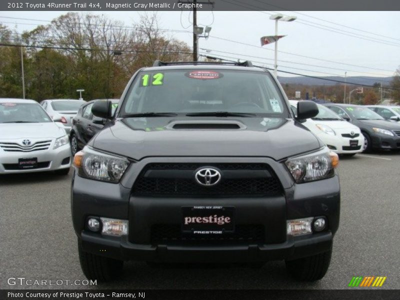 Magnetic Gray Metallic / Graphite 2012 Toyota 4Runner Trail 4x4