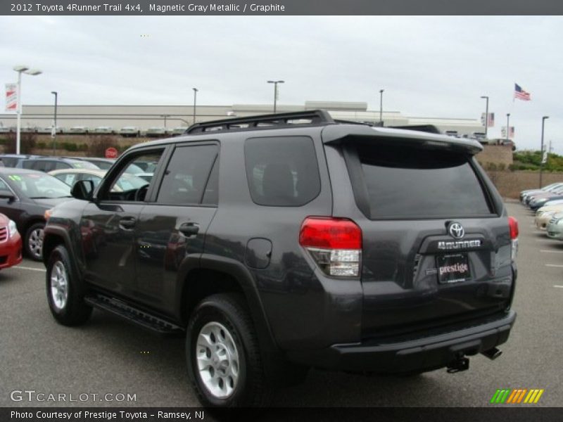 Magnetic Gray Metallic / Graphite 2012 Toyota 4Runner Trail 4x4