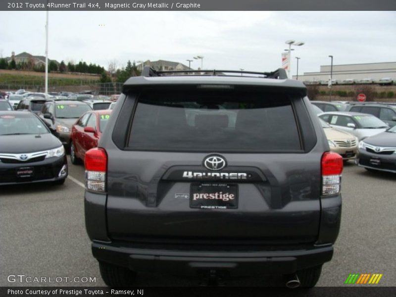 Magnetic Gray Metallic / Graphite 2012 Toyota 4Runner Trail 4x4