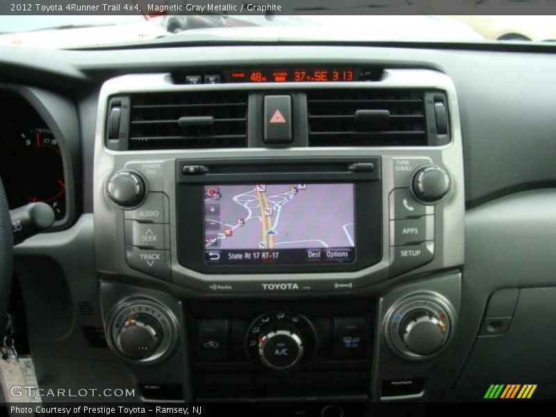 Navigation of 2012 4Runner Trail 4x4