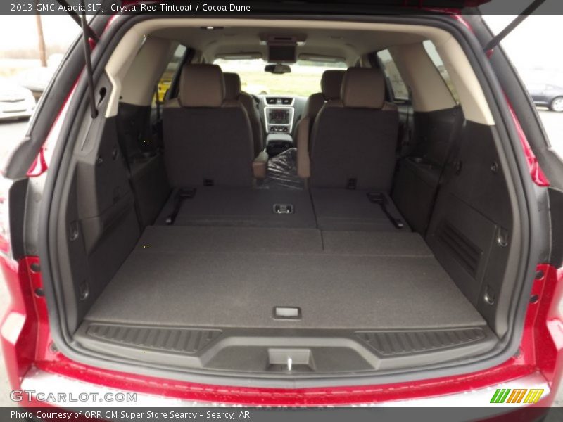  2013 Acadia SLT Trunk