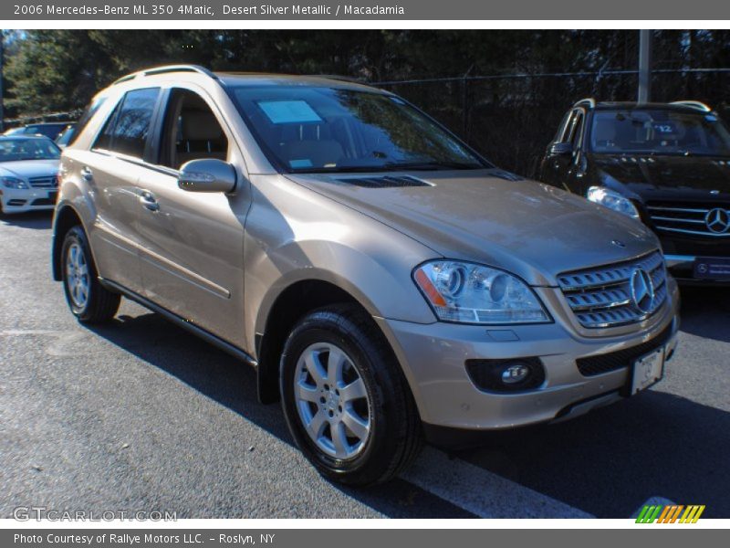 Desert Silver Metallic / Macadamia 2006 Mercedes-Benz ML 350 4Matic