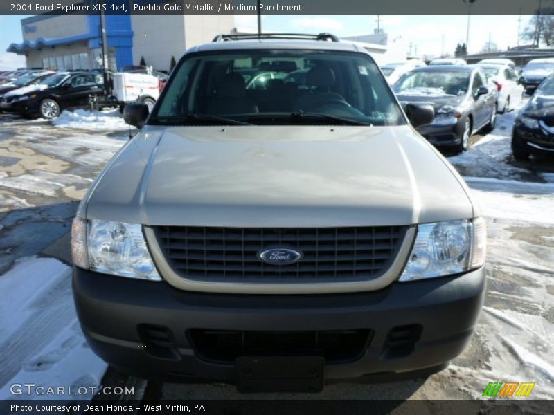 Pueblo Gold Metallic / Medium Parchment 2004 Ford Explorer XLS 4x4