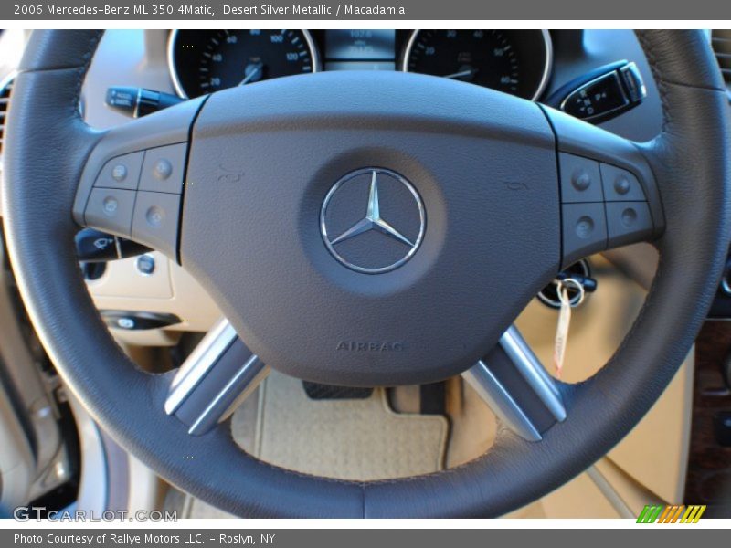 Desert Silver Metallic / Macadamia 2006 Mercedes-Benz ML 350 4Matic