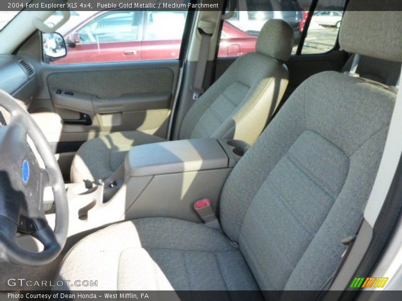 Pueblo Gold Metallic / Medium Parchment 2004 Ford Explorer XLS 4x4