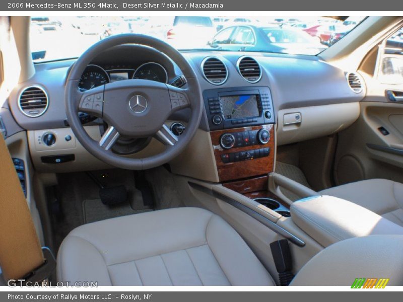 Desert Silver Metallic / Macadamia 2006 Mercedes-Benz ML 350 4Matic