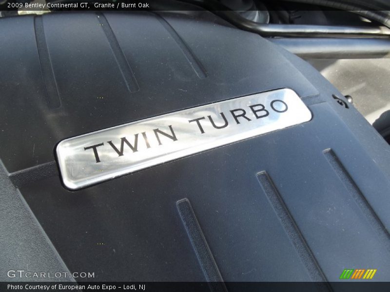 Granite / Burnt Oak 2009 Bentley Continental GT