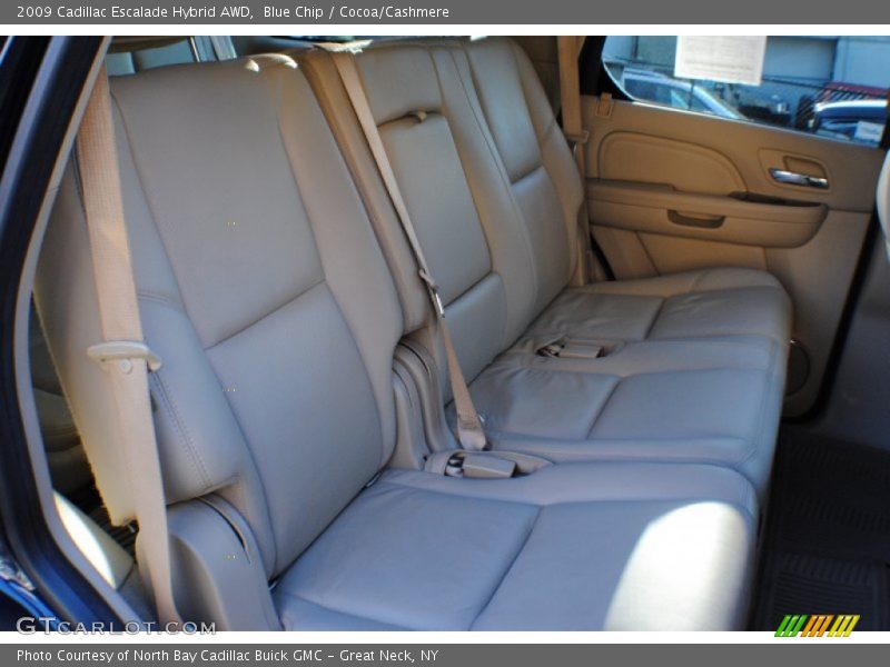 Blue Chip / Cocoa/Cashmere 2009 Cadillac Escalade Hybrid AWD