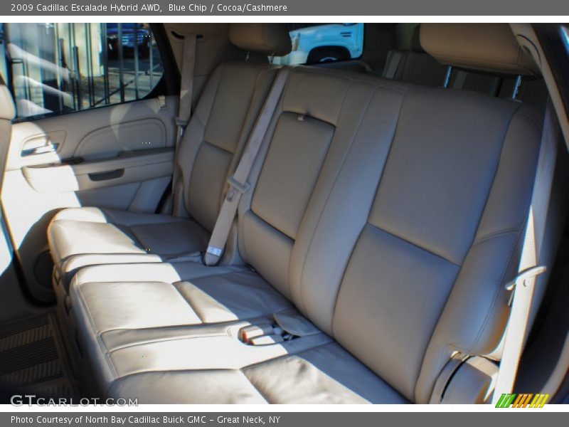 Blue Chip / Cocoa/Cashmere 2009 Cadillac Escalade Hybrid AWD