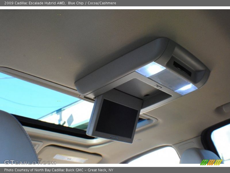 Blue Chip / Cocoa/Cashmere 2009 Cadillac Escalade Hybrid AWD