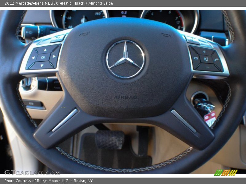 Black / Almond Beige 2012 Mercedes-Benz ML 350 4Matic