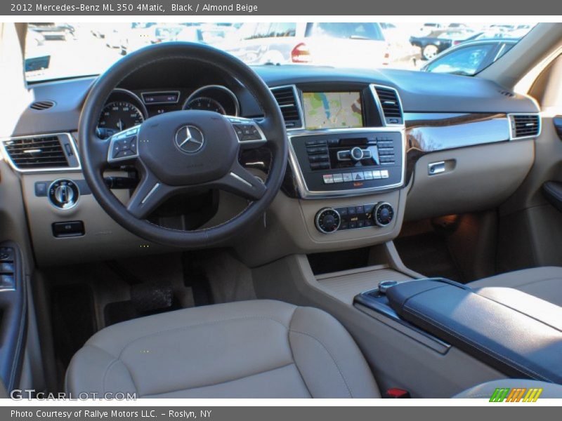 Black / Almond Beige 2012 Mercedes-Benz ML 350 4Matic