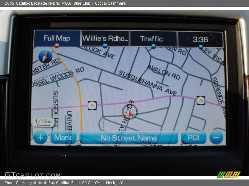 Navigation of 2009 Escalade Hybrid AWD