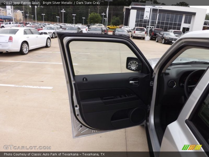 Bright Silver Metallic / Dark Slate Gray 2012 Jeep Patriot Sport