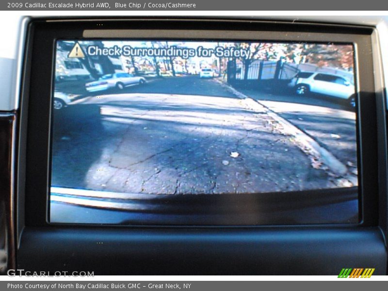 Blue Chip / Cocoa/Cashmere 2009 Cadillac Escalade Hybrid AWD