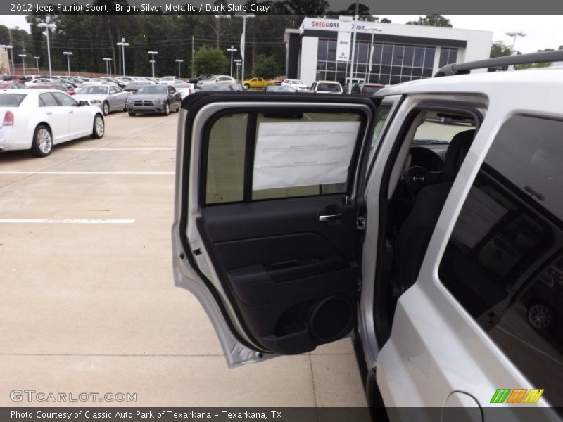 Bright Silver Metallic / Dark Slate Gray 2012 Jeep Patriot Sport