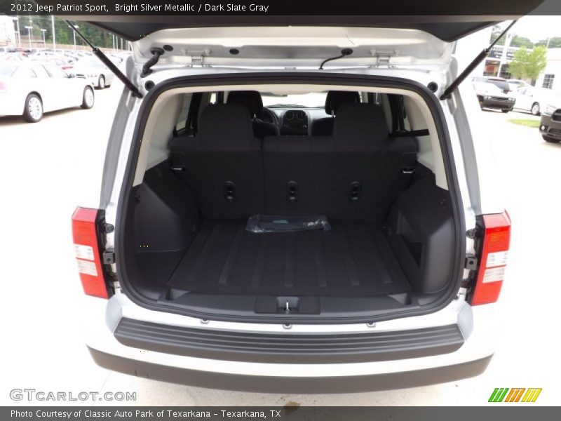Bright Silver Metallic / Dark Slate Gray 2012 Jeep Patriot Sport