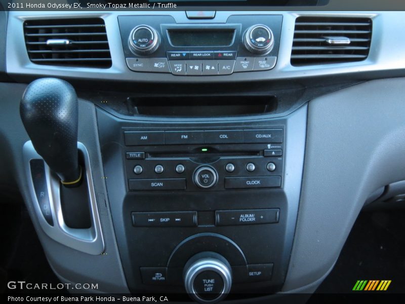 Smoky Topaz Metallic / Truffle 2011 Honda Odyssey EX