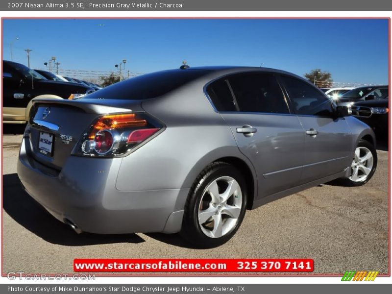 Precision Gray Metallic / Charcoal 2007 Nissan Altima 3.5 SE