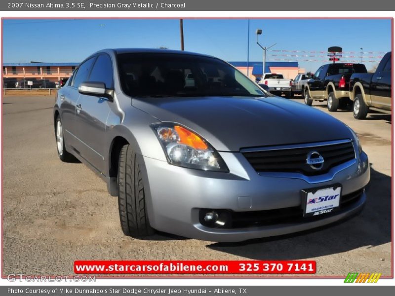 Precision Gray Metallic / Charcoal 2007 Nissan Altima 3.5 SE