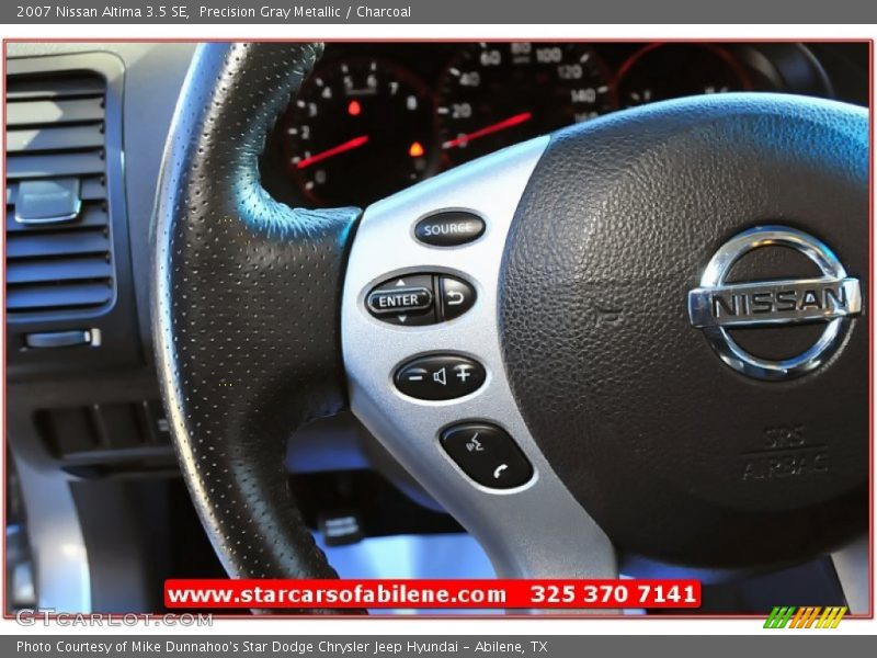 Precision Gray Metallic / Charcoal 2007 Nissan Altima 3.5 SE