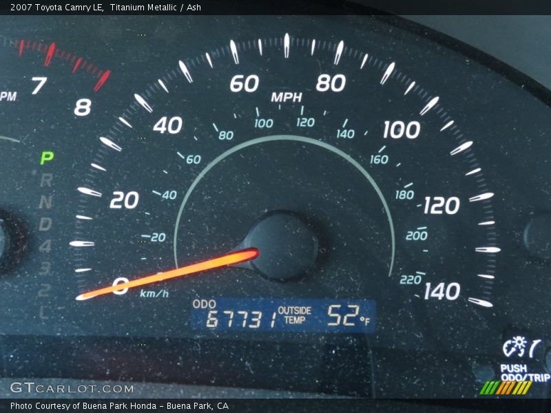 Titanium Metallic / Ash 2007 Toyota Camry LE