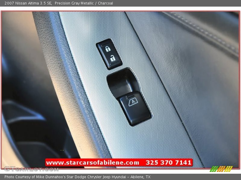 Precision Gray Metallic / Charcoal 2007 Nissan Altima 3.5 SE
