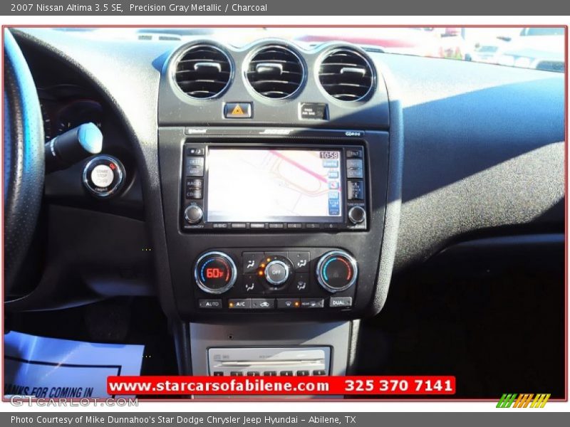 Precision Gray Metallic / Charcoal 2007 Nissan Altima 3.5 SE