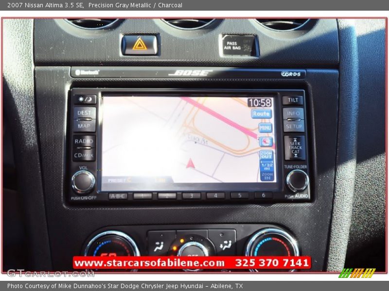 Precision Gray Metallic / Charcoal 2007 Nissan Altima 3.5 SE