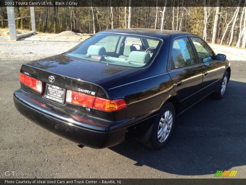 Black / Gray 2001 Toyota Camry LE V6