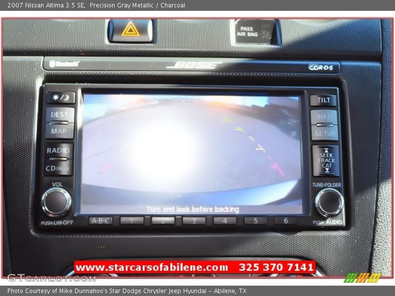 Precision Gray Metallic / Charcoal 2007 Nissan Altima 3.5 SE