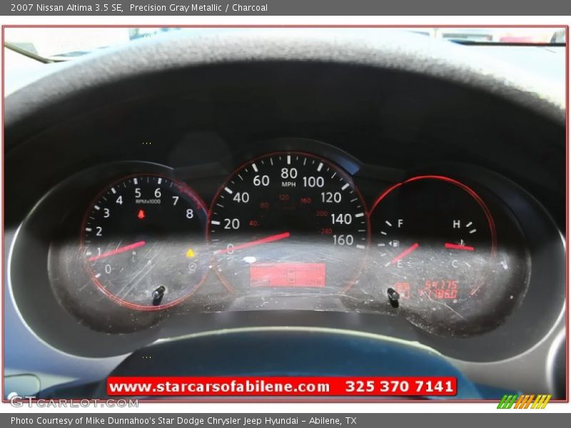 Precision Gray Metallic / Charcoal 2007 Nissan Altima 3.5 SE
