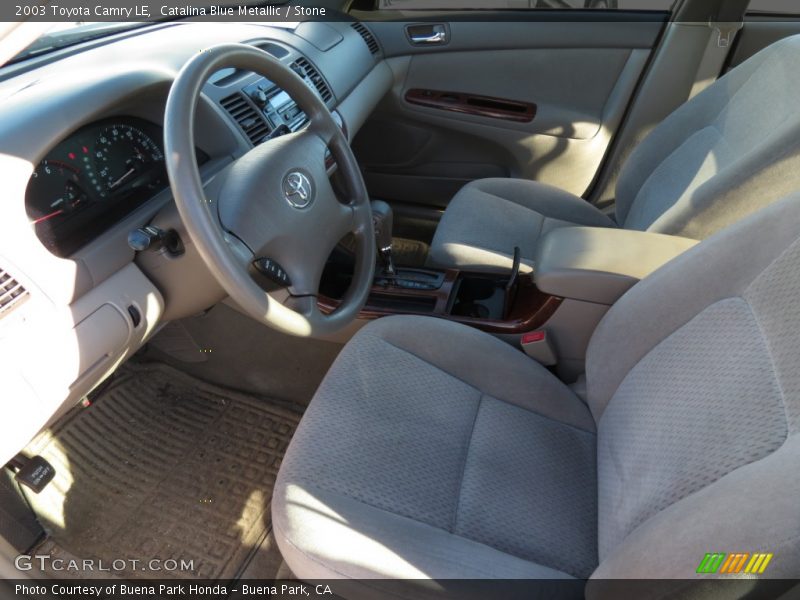 Catalina Blue Metallic / Stone 2003 Toyota Camry LE