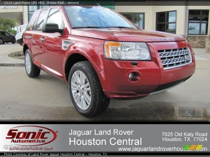 Rimini Red / Almond 2010 Land Rover LR2 HSE