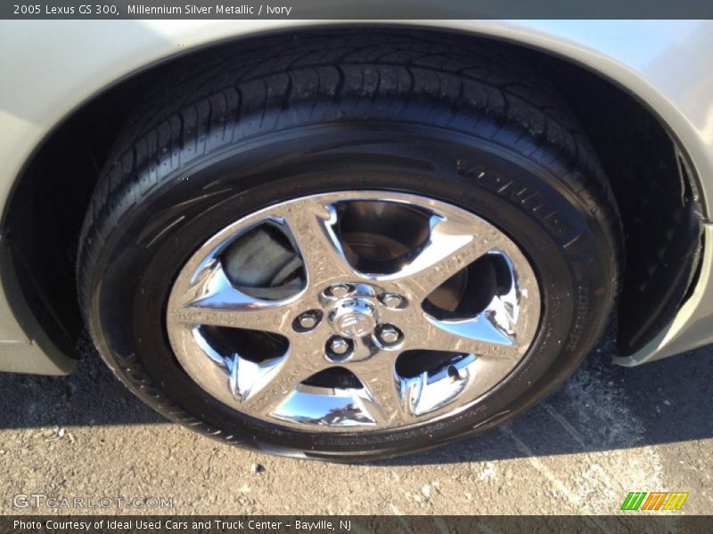 Millennium Silver Metallic / Ivory 2005 Lexus GS 300
