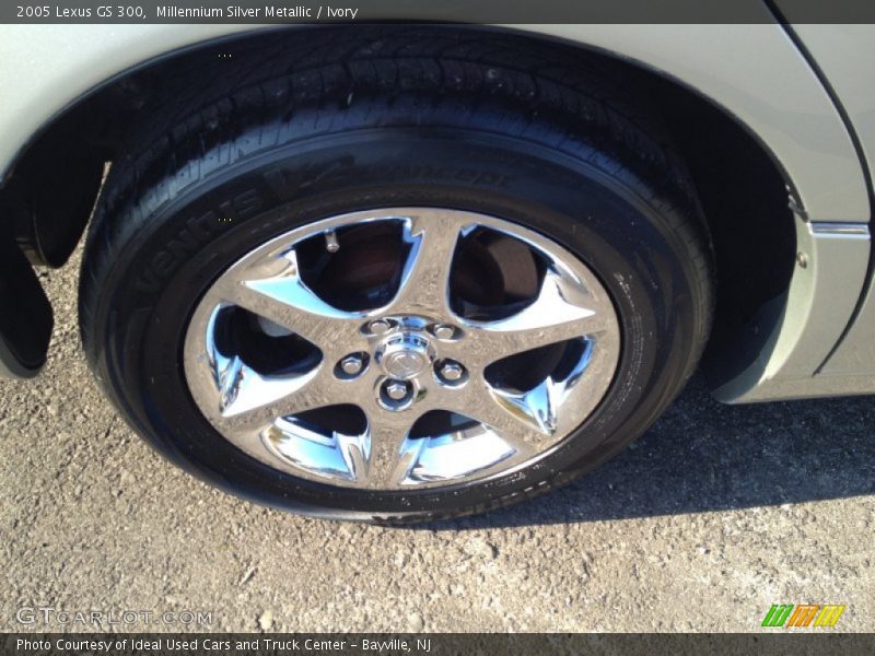 Millennium Silver Metallic / Ivory 2005 Lexus GS 300