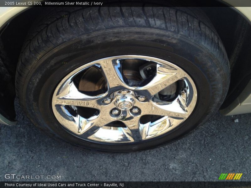 Millennium Silver Metallic / Ivory 2005 Lexus GS 300