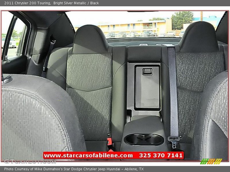 Bright Silver Metallic / Black 2011 Chrysler 200 Touring