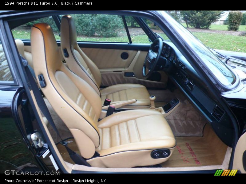 Front Seat of 1994 911 Turbo 3.6