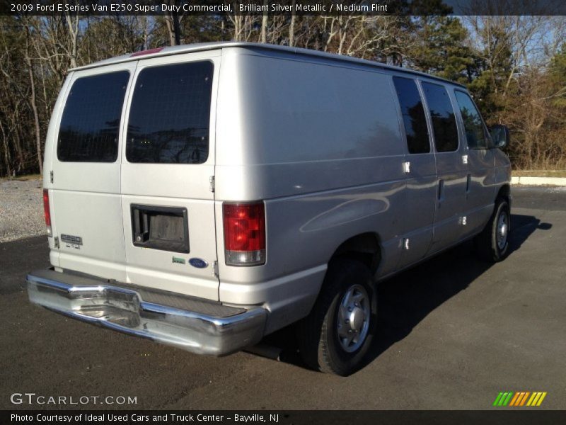 Brilliant Silver Metallic / Medium Flint 2009 Ford E Series Van E250 Super Duty Commercial