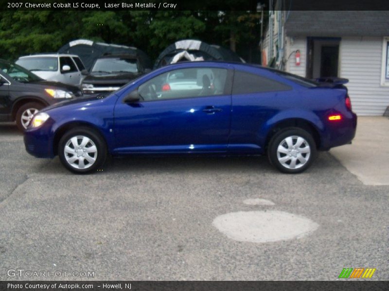 Laser Blue Metallic / Gray 2007 Chevrolet Cobalt LS Coupe