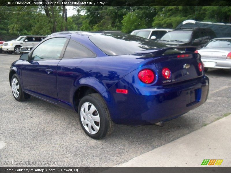 Laser Blue Metallic / Gray 2007 Chevrolet Cobalt LS Coupe